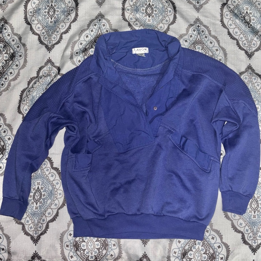 Lavon 1980 Men's Blue Sweater